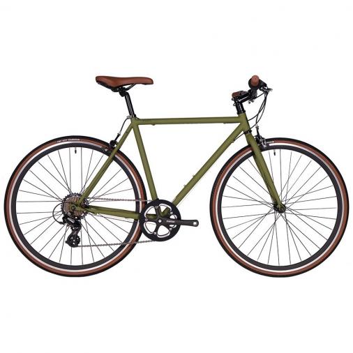 Bicicleta Urbana, Paseo O Fixie Fyxation Pixel 3 Speed (Olive Green)