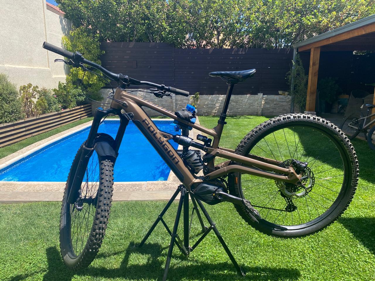 Bicicleta Eléctrica Polygon Collosus N8E Brown